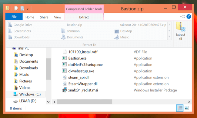 Compressed Folder Tools
