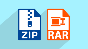 تفاوت میان فرمت‌های فشرده‌سازی Zip و RAR چیست؟ (+ دانلود فیلم آموزش رایگان)