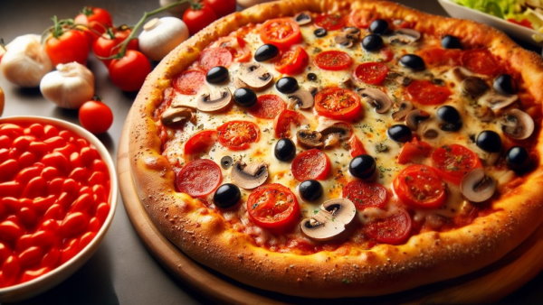 یک پیتزا