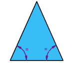 مثلث متساوی الساقین