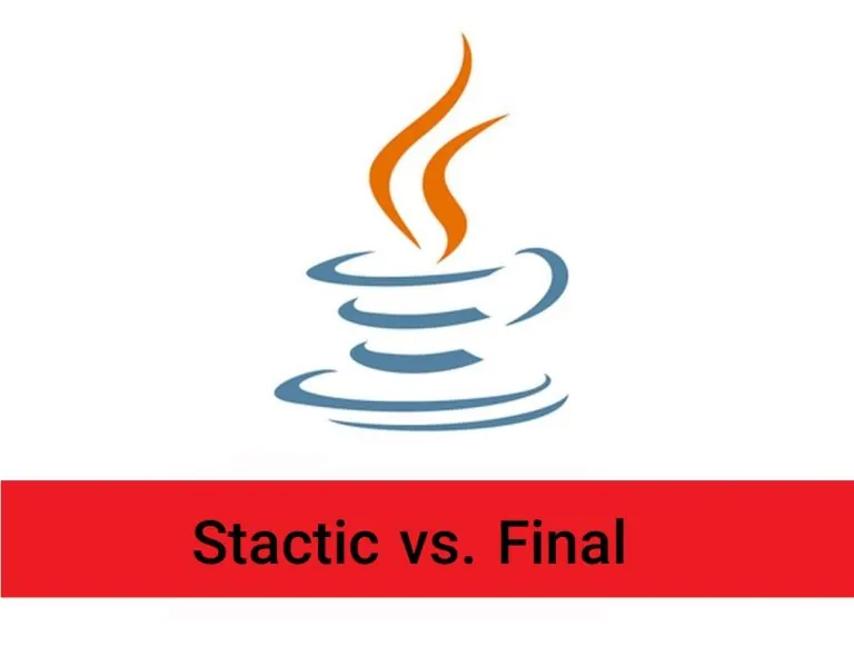 کلمات کلیدی final و static در جاوا