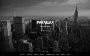 قالب وردپرس -parallax-1 