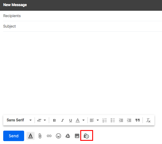 پیام محرمانه در Gmail