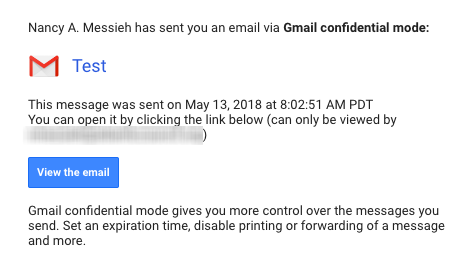 ایمیل محرمانه برای کاربران غیر از Gmail