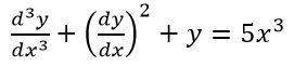 معادله دیفرانسیل