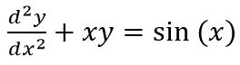 معادله مرتبه دوم