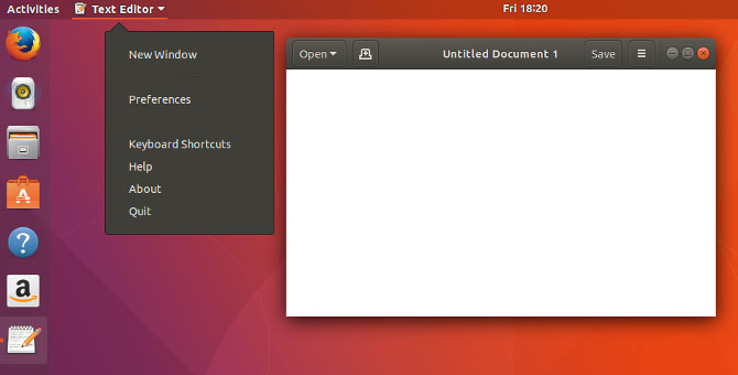 UbuntuBeginnersGuide App Menu