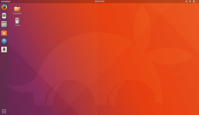 UbuntuBeginnersGuide Desktop First Boot