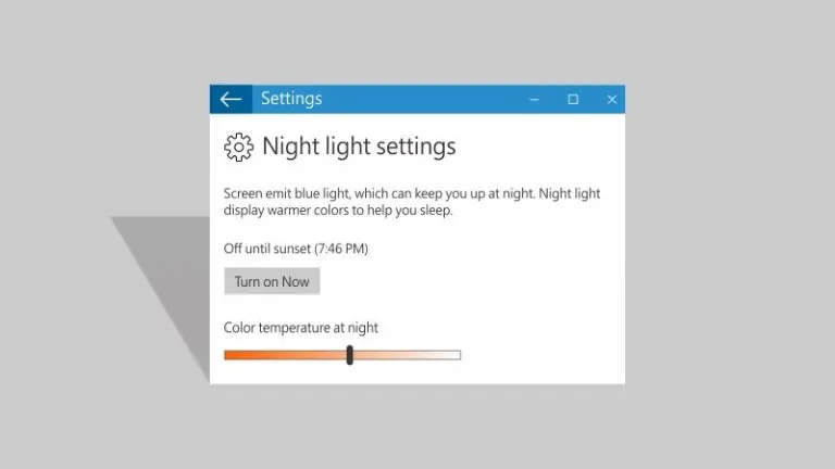 فعال سازی قابلیت Night Light در ویندوز ۱۰ — آموزک [ویدیوی آموزشی]