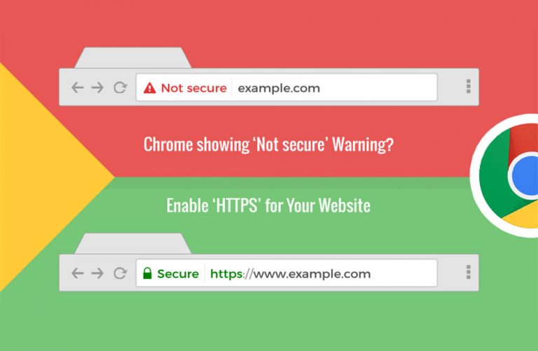 چرا گوگل کروم پیام غیر امن بودن (Not Secure) وب‌سایت را اعلام می‌کند؟
