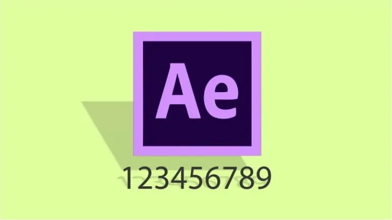 ایجاد انیمیشن تبدیل اعداد به حروف در افتر افکت — آموزک [ویدیوی آموزشی]