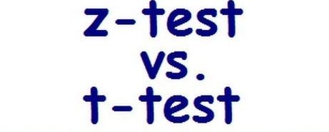 t ansd z tests