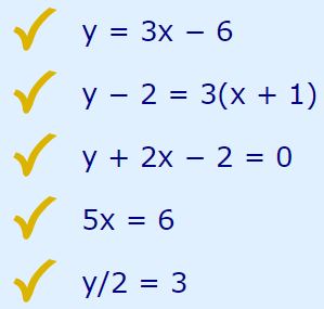 Linear equation-4