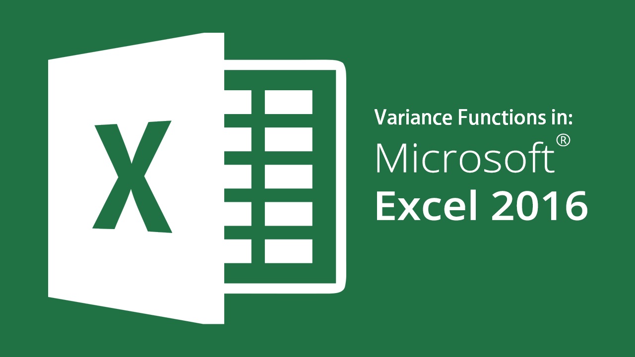 محاسبه واریانس در اکسل – به زبان ساده