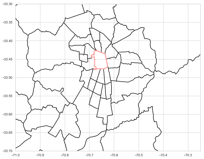 ترسیم نمودار جغرافیایی در پایتون