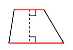 ذوزنقه یکی از انواع چهار ضلعی ها