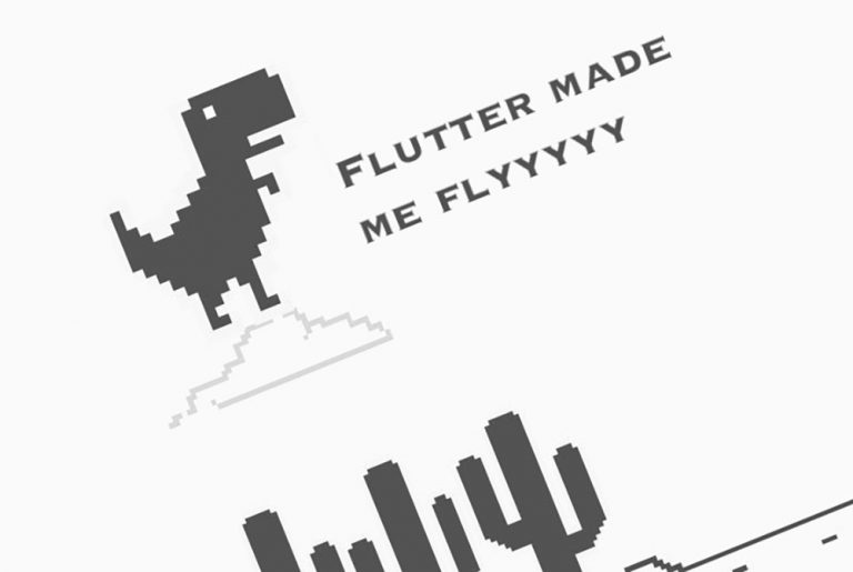 کدنویسی بازی مشهور T-Rex با فلاتر و Flame — به زبان ساده