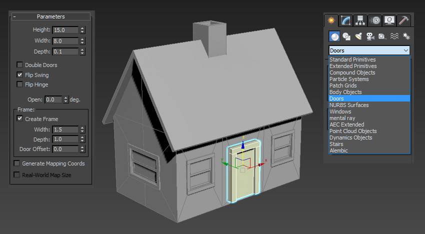 ساخت یک خانه سه بعدی کوچک در نرم‌افزار 3Ds Max