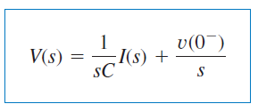 تبدیل لاپلاس معادله خازن