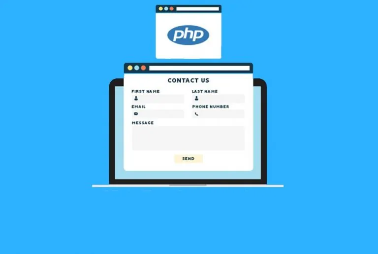 ساخت یک فرم تماس با PHP — از صفر تا صد