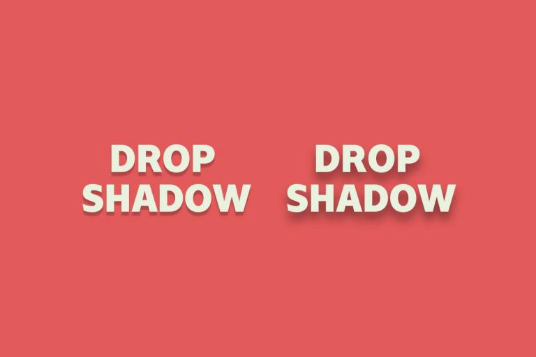 آموزش استفاده از Drop Shadow در فتوشاپ (+ دانلود فیلم آموزش گام به گام)