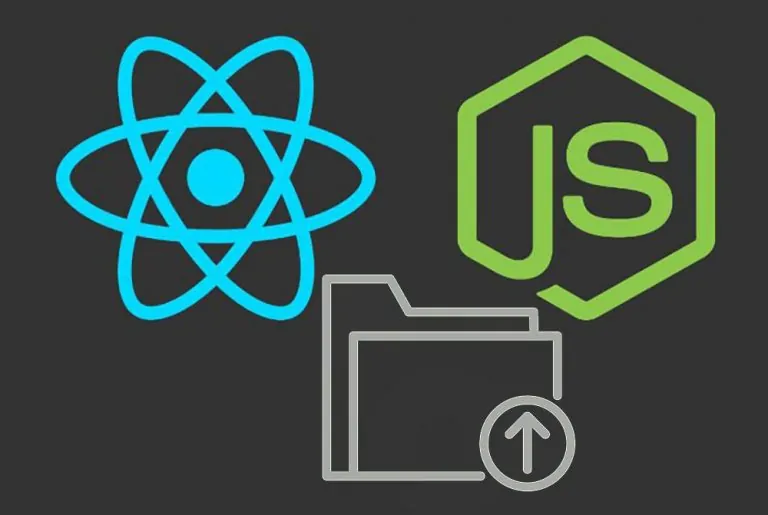 آپلود فایل با React و Node — راهنمای گام به گام