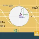 تقلب نامه (Cheat Sheet) مقادیر و فرمول های مثلثاتی
