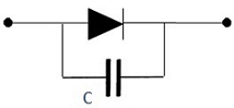 مدار معادل خلاصه شده دیود شاتکی