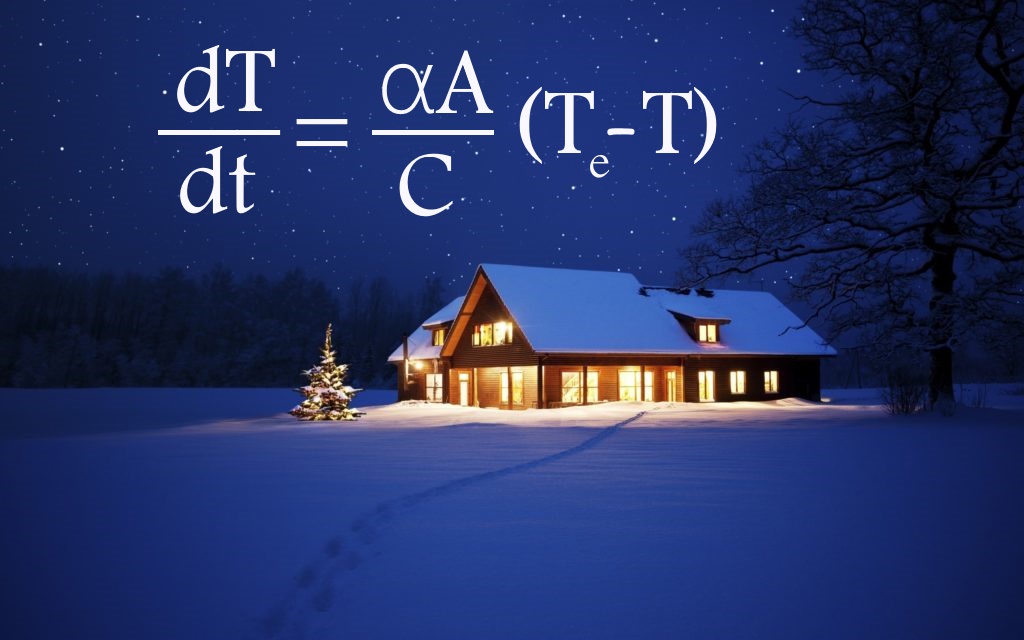 تحلیل گرمایی خانه با معادلات دیفرانسیل — از صفر تا صد