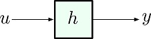 شکل ۴: سیستم خطی با شرایط اولیه صفر $$ x ( 0 ) = 0 $$