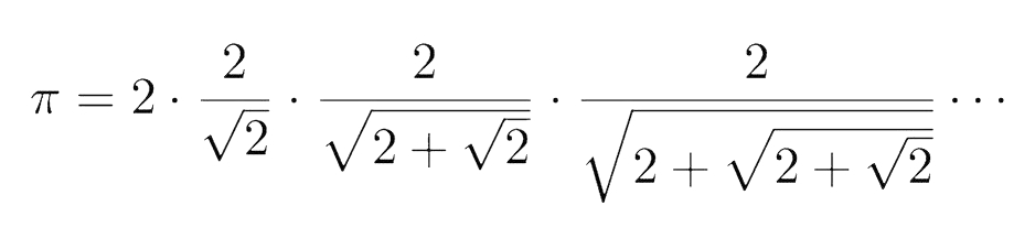 فرمول ویت (Viète's formula)