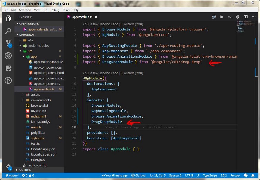 کشیدن و رها کردن