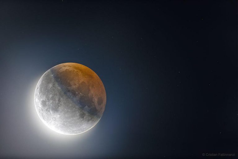 ماه گرفتگی کامل — تصویر نجومی روز