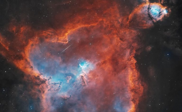 سحابی قلب (Heart Nebula) — تصویر نجومی روز