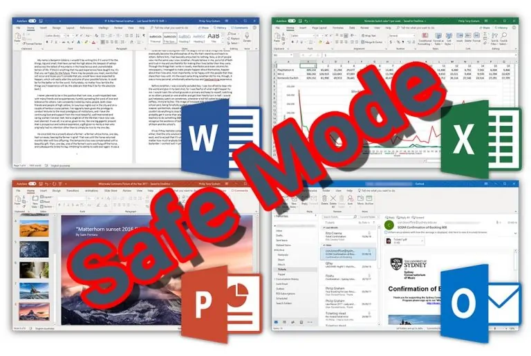 باز کردن ورد، اکسل و پاورپوینت در Safe Mode — راهنما کاربردی + فیلم