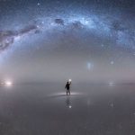 آینه غول آسا در دل کویر نمک – تصویر نجومی روز