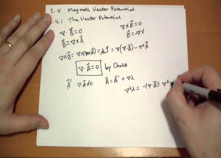 فرم پتانسیلی معادلات ماکسول &#8212; به زبان ساده