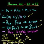 آزمون هاسمن برای داده‌ پانلی (Hausman Test) — به زبان ساده