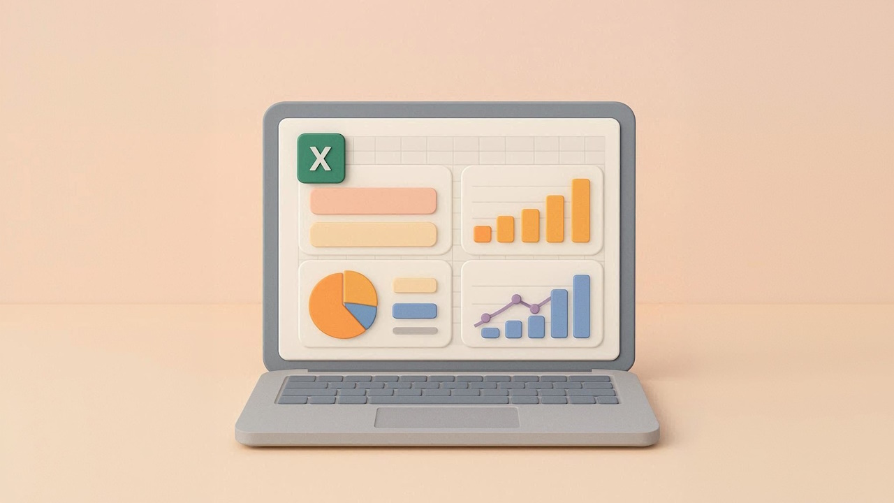 داشبورد مدیریتی در اکسل – آموزش ساخت + نمونه داشبورد