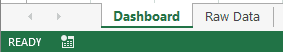 Tabs in Excel Dashboards