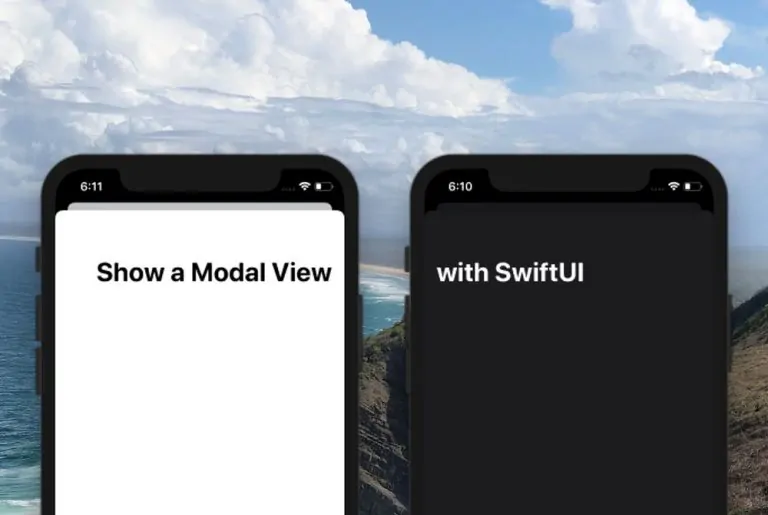 ساخت یک نمای Modal با SwiftUI — از صفر تا صد