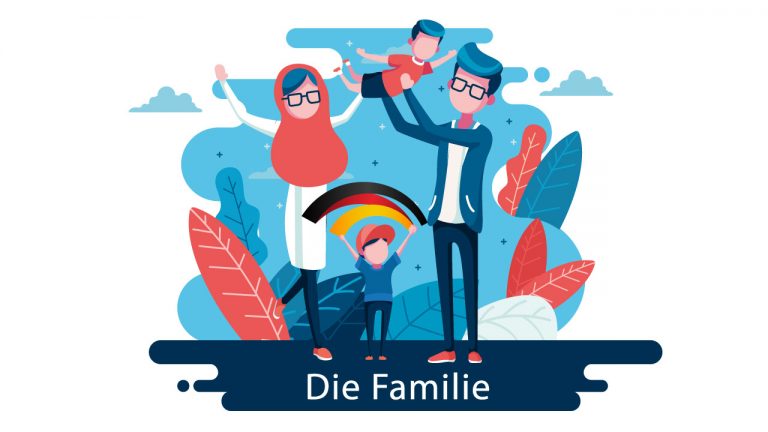 اعضای خانواده در زبان آلمانی — آموزک [ویدیوی آموزشی]
