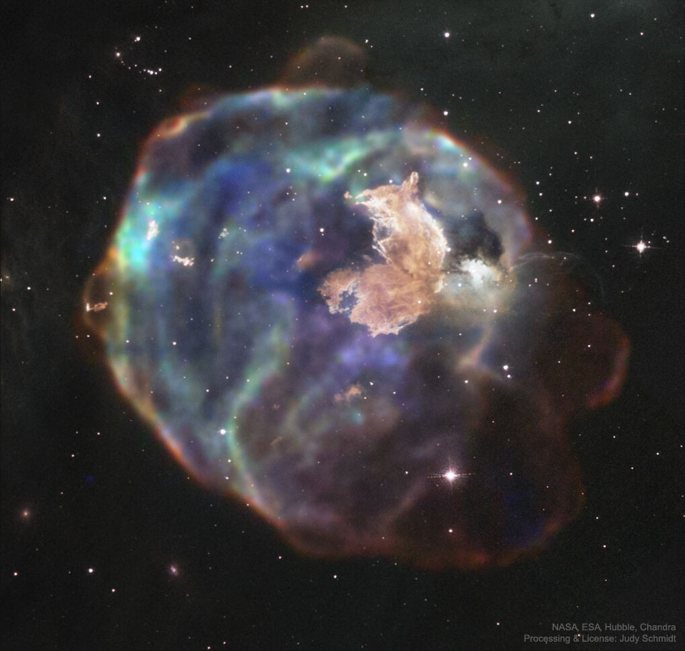 ابرنواختر N63A -- تصویر نجومی روز