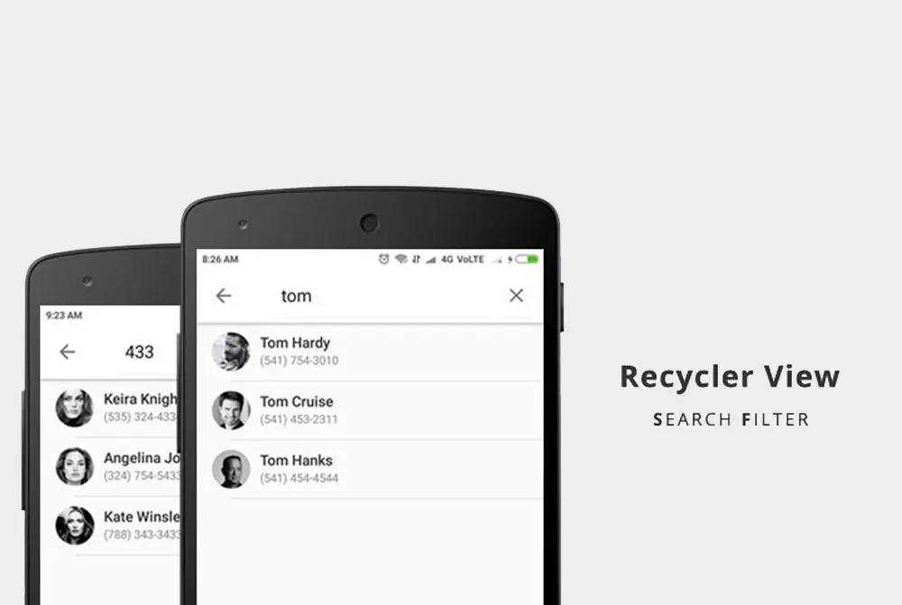 فیلتر جستجو روی Recycler View در اندروید — راهنمای کاربردی