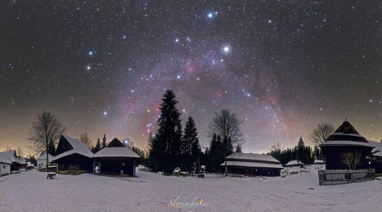 ستارگان زمستانی — تصویر نجومی روز