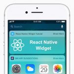 ساخت ویجت با React Native برای iOS و اندروید – از صفر تا صد