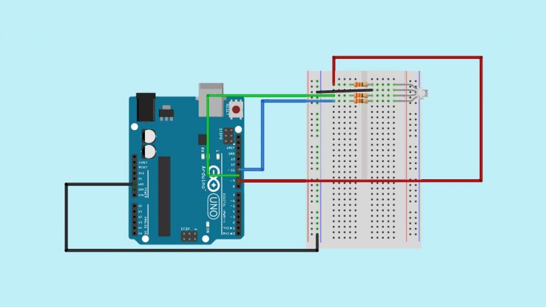 تغییر رنگ RGB LED با Arduino — راهنمای کاربردی