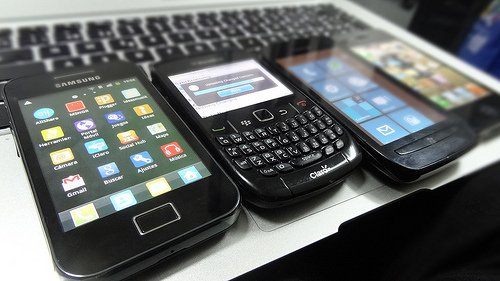 گوشی‌های موبایل به عنوان گیرنده سیستم مخابراتی