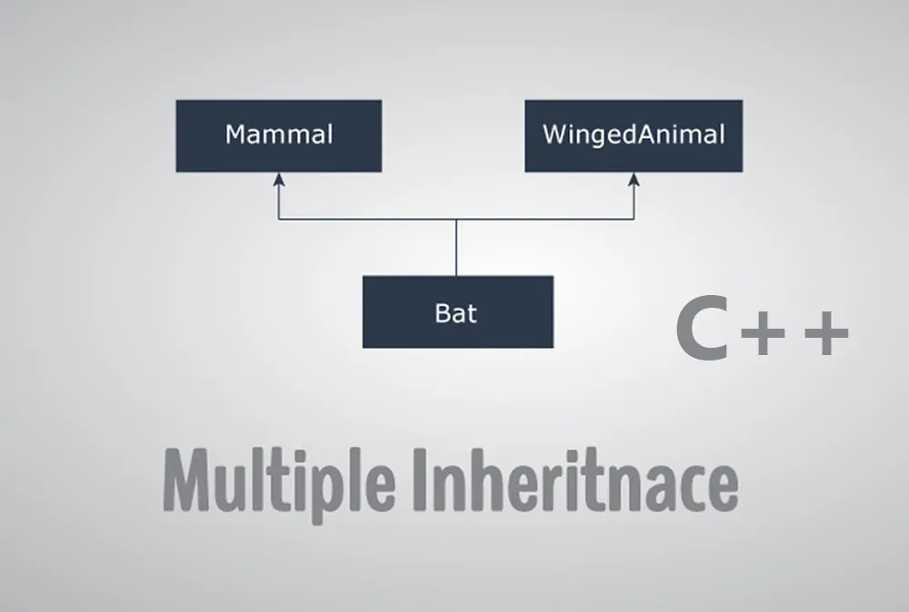 وراثت چندگانه، چند سطحی و سلسله مراتبی در ++C — راهنمای کاربردی
