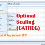 رگرسیون طبقه ای با مقیاس بهینه در SPSS – راهنمای کاربردی